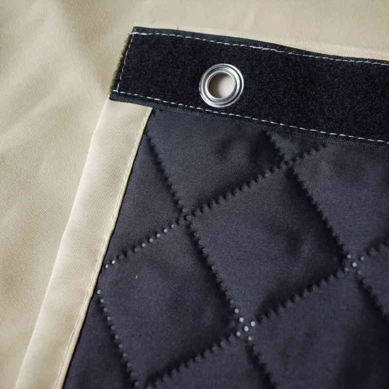 Rideau thermique pour porte