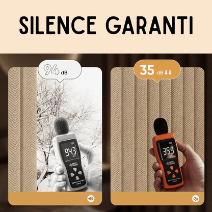 Rideau anti bruit 30db - Gris