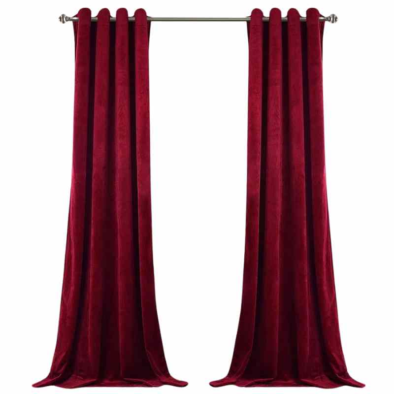 Velours Rouge - Rideau de Luxe