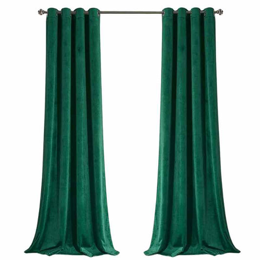 Velours Vert Luxueux