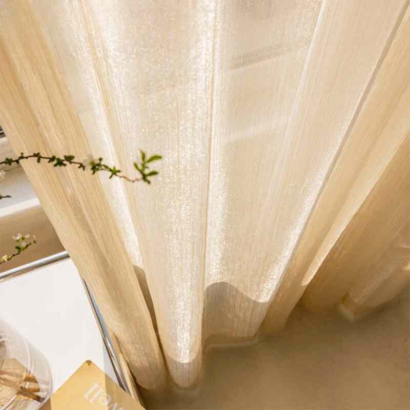 Voilage doré de Luxe