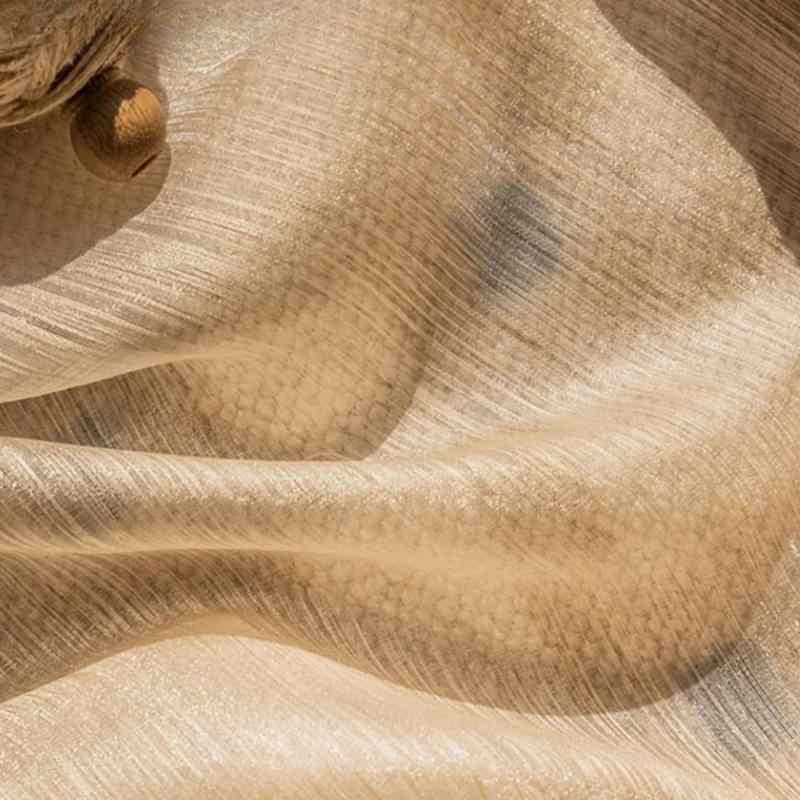 Voilage doré de Luxe