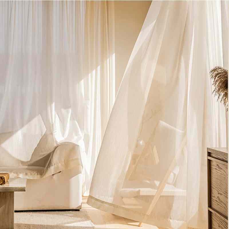 Voilage doré de Luxe