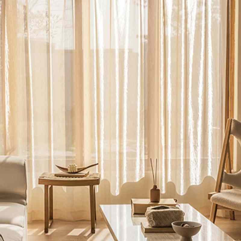 Voilage doré de Luxe