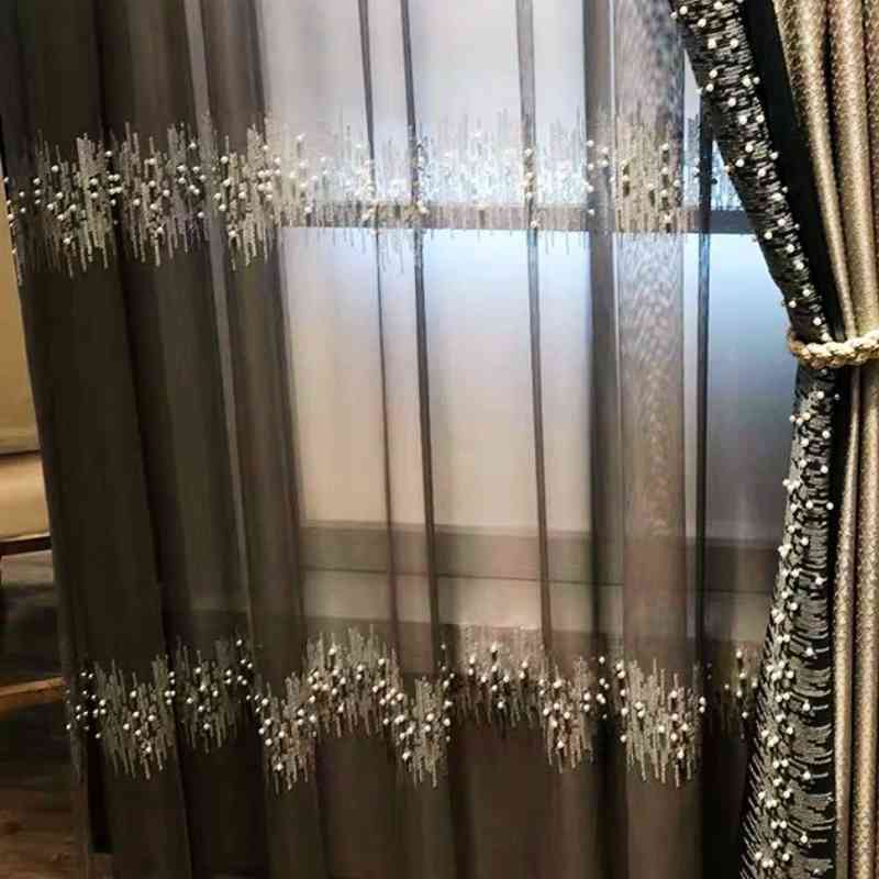 Voilage gris tendance