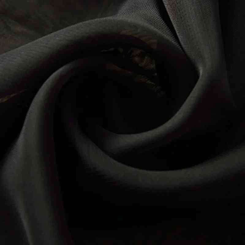 Voilage noir "Nuit Élégante"