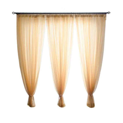 Voilage Orange Sunset