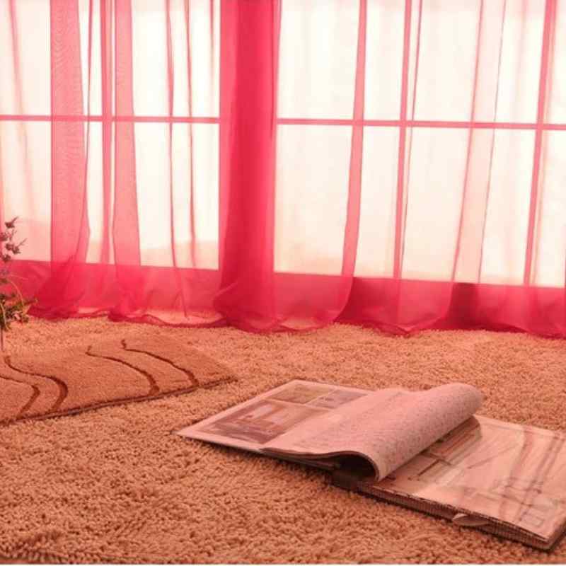 Voilage Rose - Collection Élégance