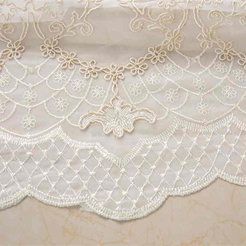 Rideau Voile de Coton de Luxe