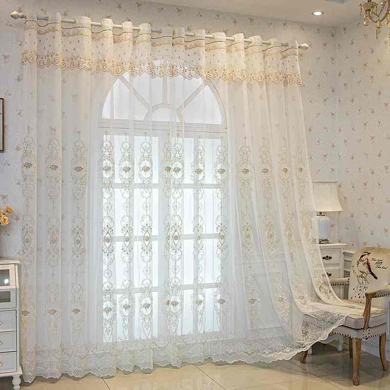 Rideau Voile de Coton de Luxe