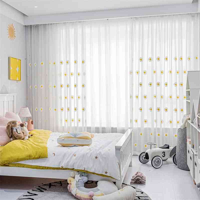 Rideaux Fleurs Élégance