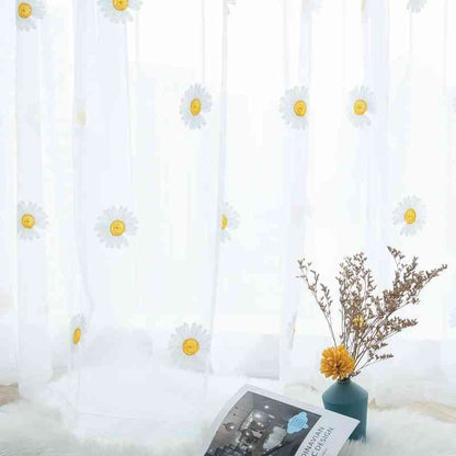 Rideaux Fleurs Élégance