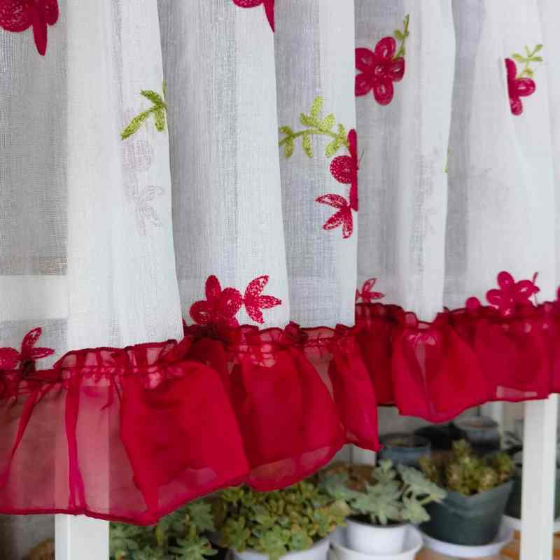 Rideaux de cuisine courts HomeDeco