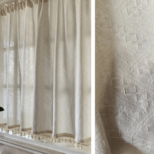 Rideaux Lin - Voilage Brise Bise Beige