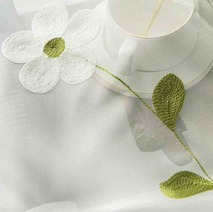 Rideaux Fleuri Maison