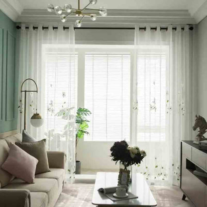 Rideaux Fleuri Maison