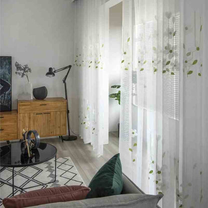 Rideaux Fleuri Maison