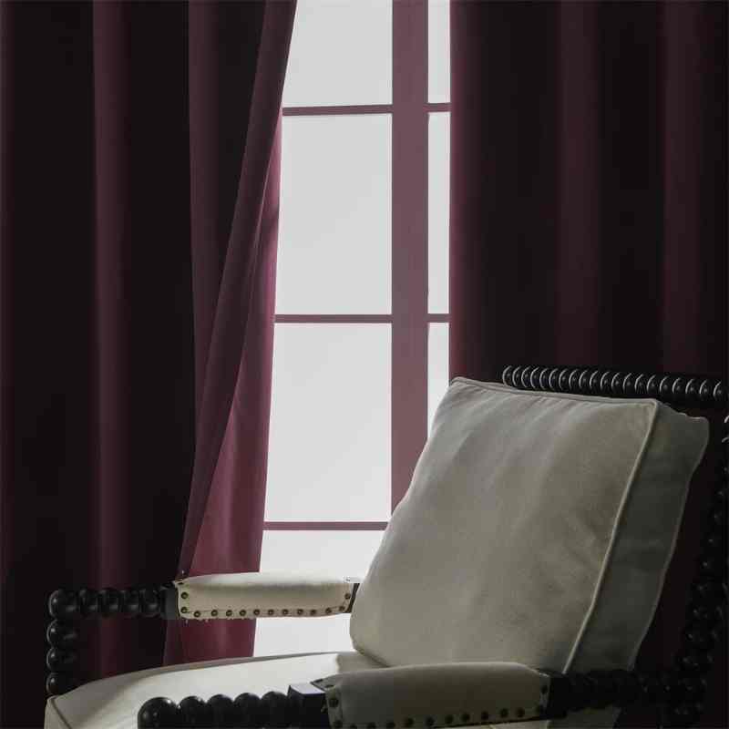 Rideaux occultants Bordeaux Luxe