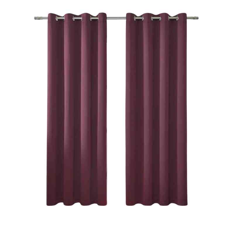 Rideaux occultants Bordeaux Luxe