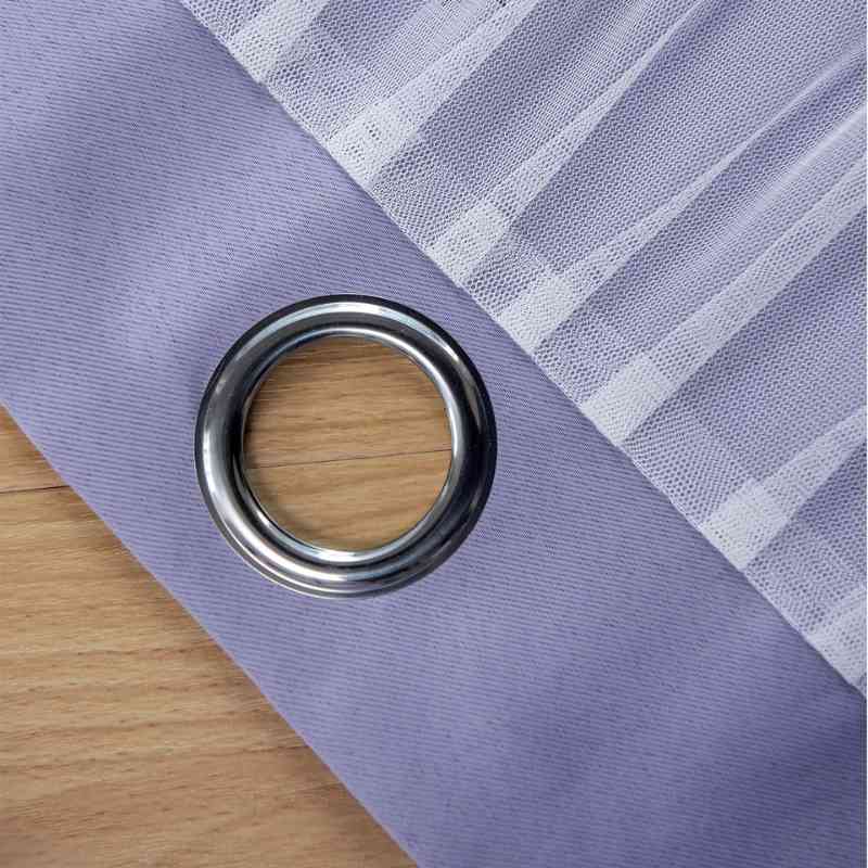 Rideaux superposés élégants