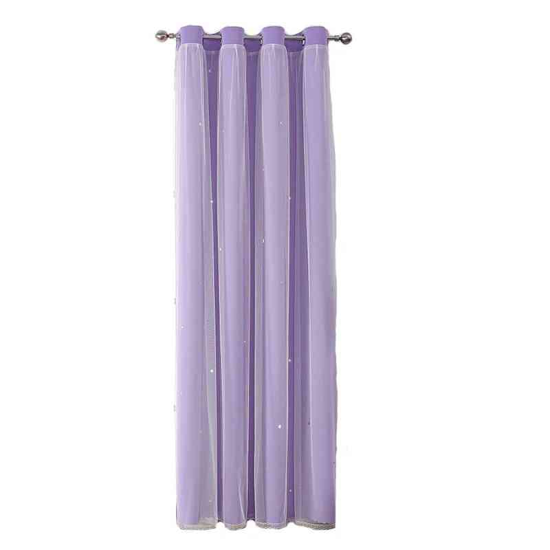 Rideaux superposés élégants