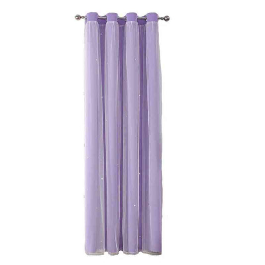 Rideaux superposés élégants