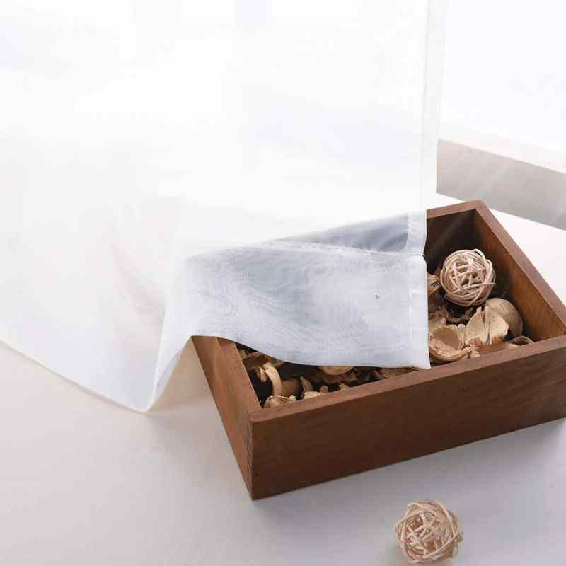 Voile Blanc : Rideaux de Qualité