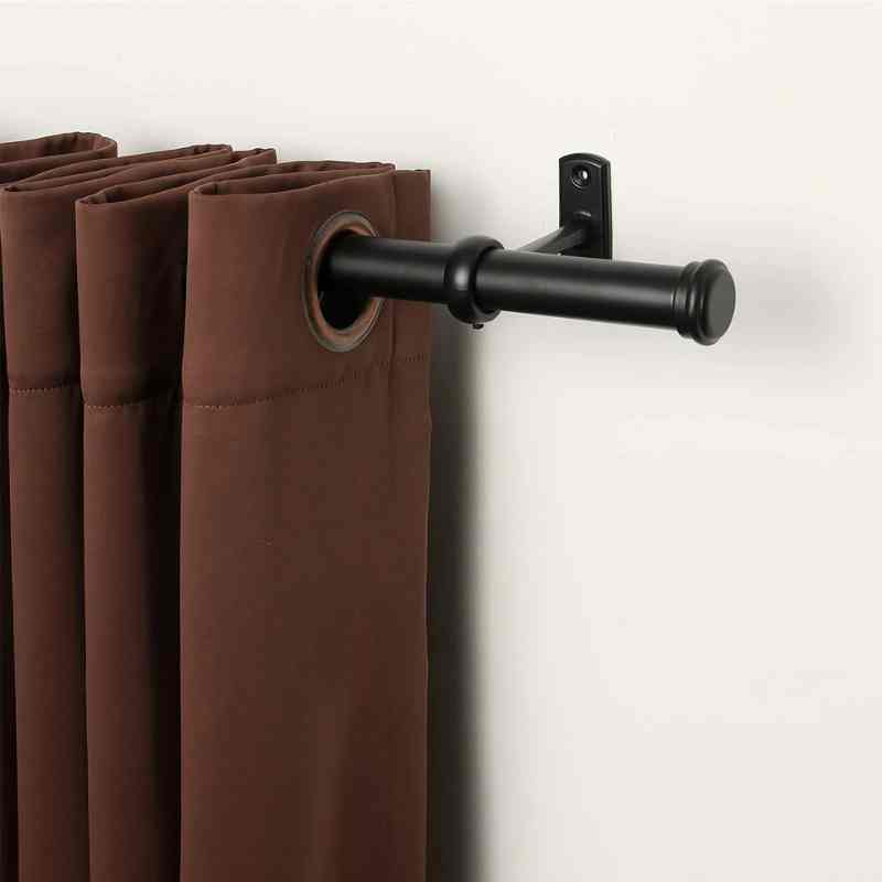 Support mural pour tringle à rideau.