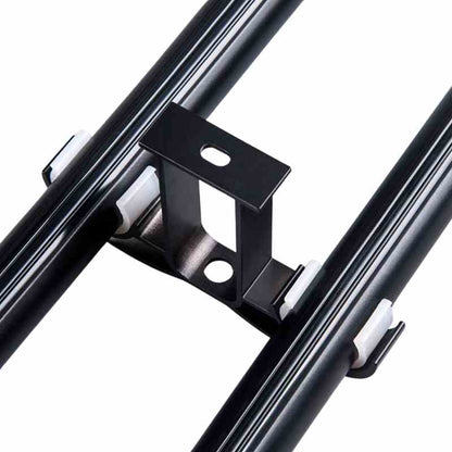 Double tringle de plafond ajustable