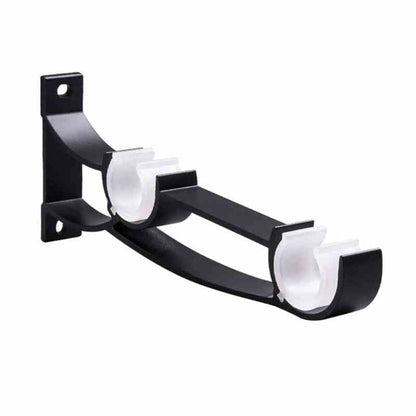 Support pour tringle à rideau double