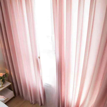 Voilage élégant à oeillets