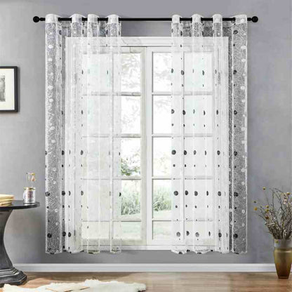 Voilage Black & White