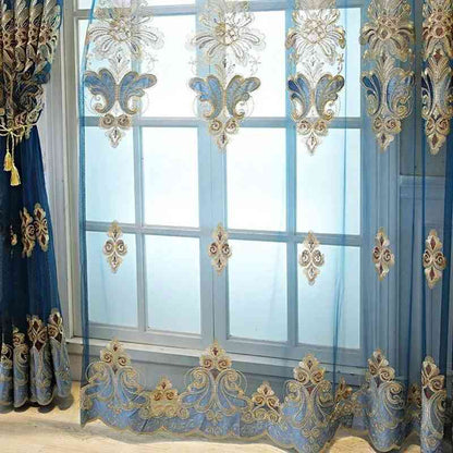 Voilage Bleu Pétrole Élégance