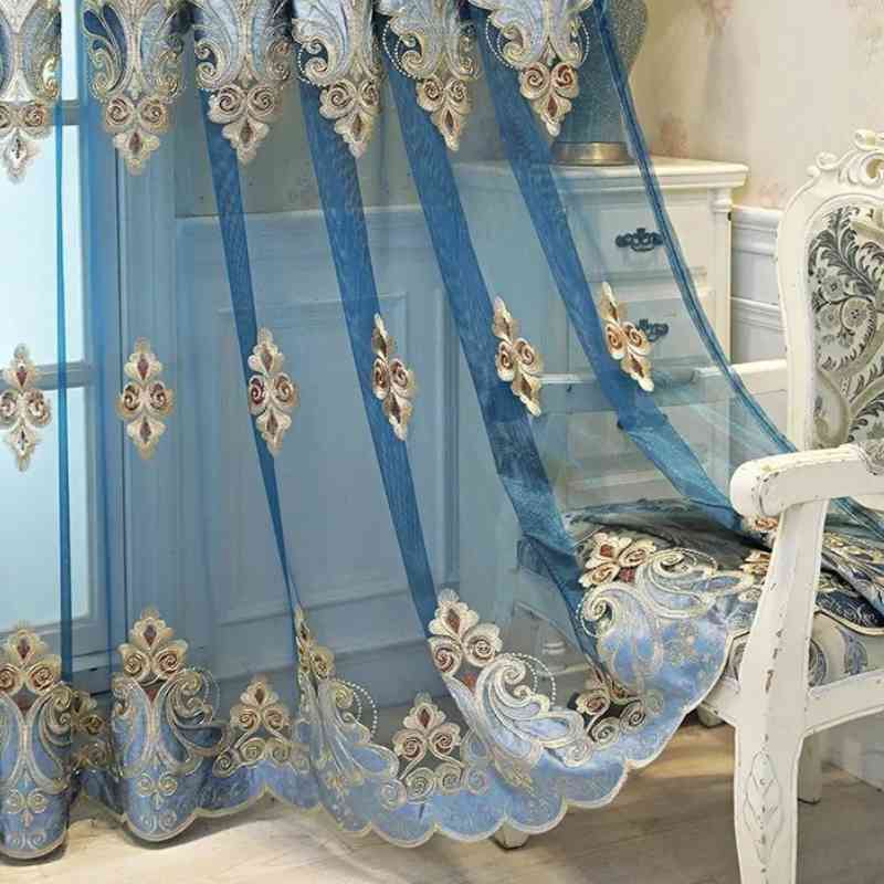 Voilage Bleu Pétrole Élégance