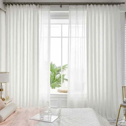 Voilage XXL pour baie vitrée