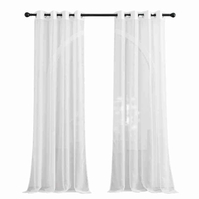 Voilage XXL pour baie vitrée