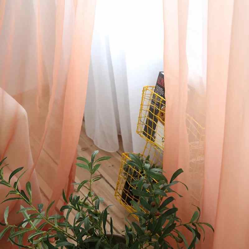 Voilage Solaire Orange Sunset