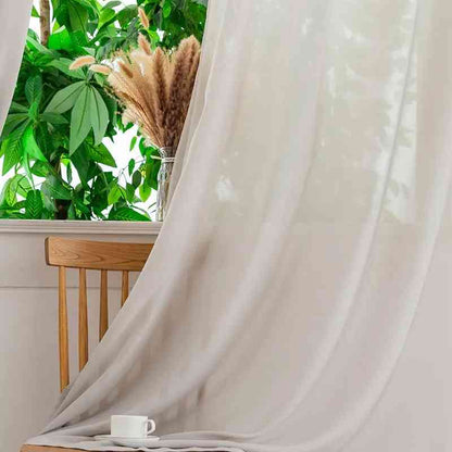 Voilage Taupe Chic