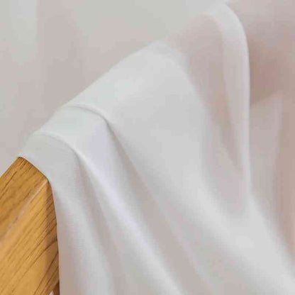 Voilage Blanc Transparent Deluxe