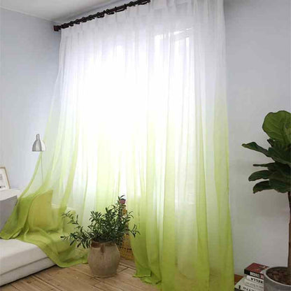 Voilage Green Lime