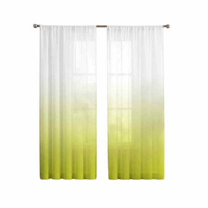 Voilage Green Lime