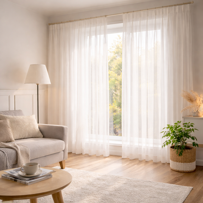 Voilage grande largeur 350 cm