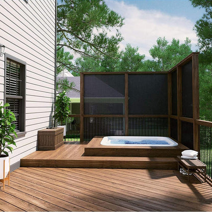 Voile d'ombrage carré 3x3 - Gamme Élite