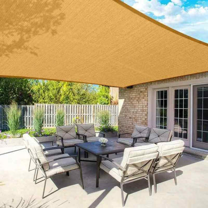 Voile d'ombrage carré 4x4 - Gamme Luxe