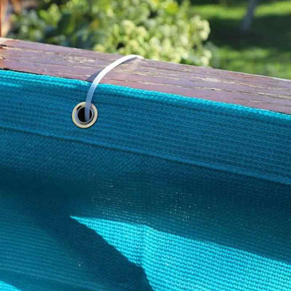 Voile d'ombrage pour petit balcon.