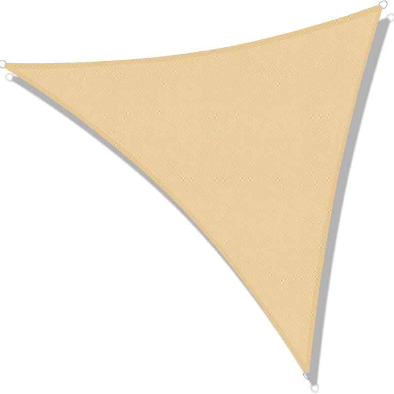 Voile d'ombrage Triangulaire 5x5x5 - Luxe en Extérieur
