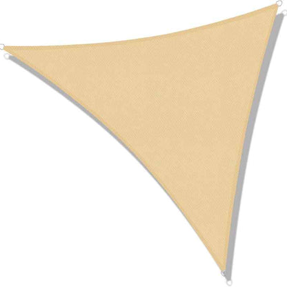 Voile d'ombrage Triangulaire 5x5x5 - Luxe en Extérieur